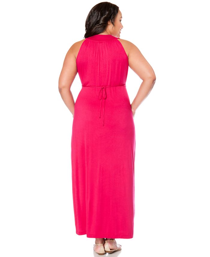 Motherhood Maternity Plus Size Sleeveless Babydoll Maxi Dress Macy's