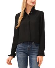 Macy's sales black blouses