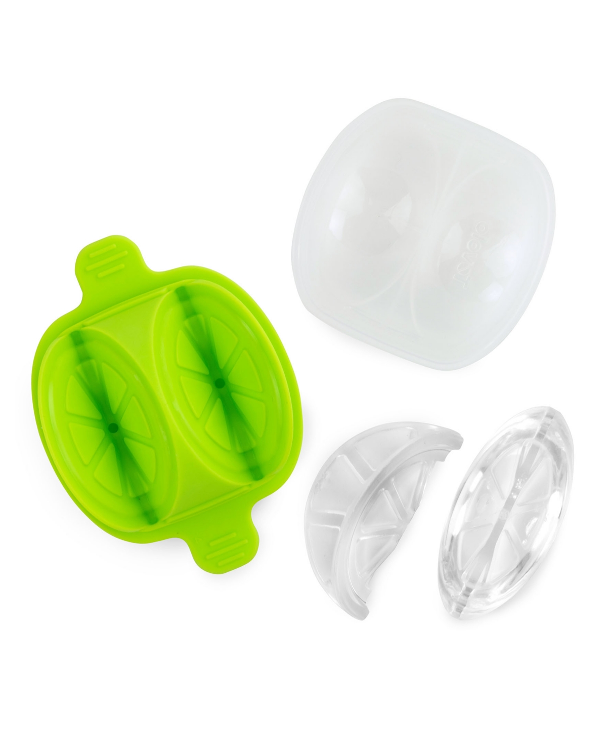 Shop Tovolo Lime Wedge Ice Molds Set Of 2 In Green