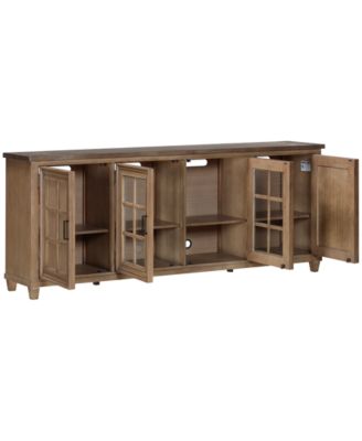 84" Dawnwood TV Console with 4 Doors