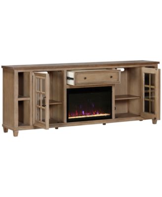 84"  Dawnwood 2PC TV Console Set (84" Console and Fireplace)