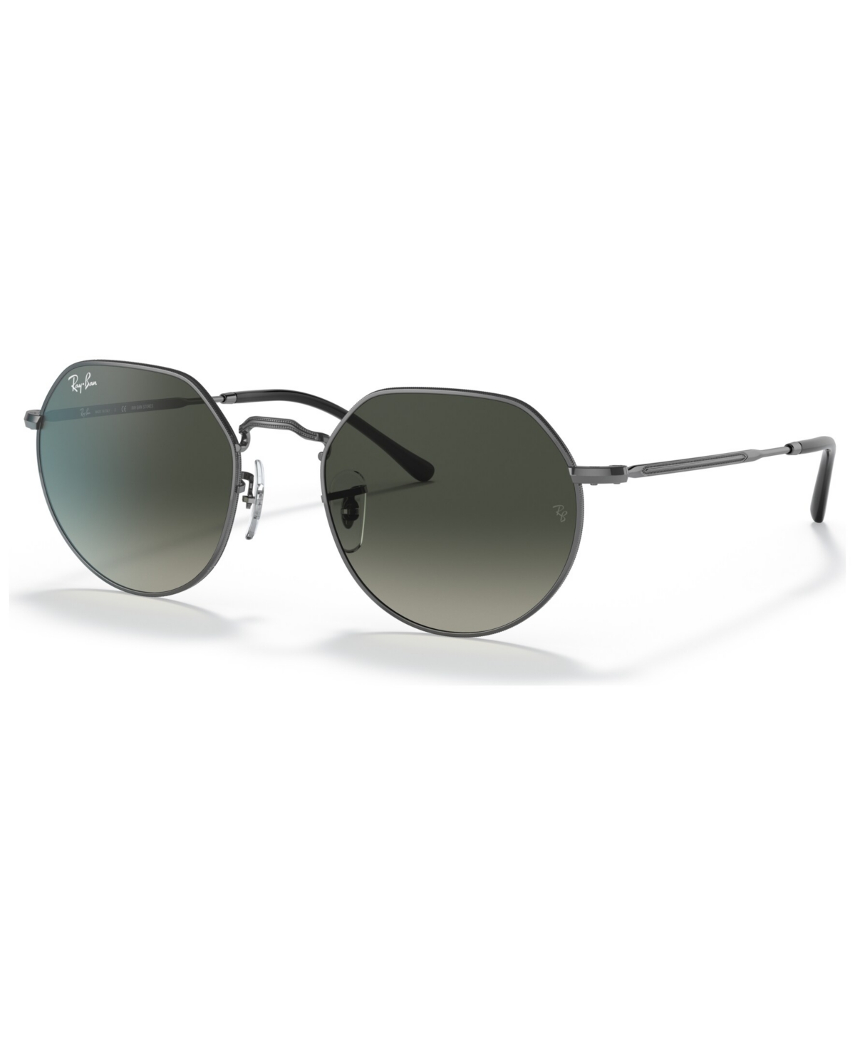 Ray Ban Unisex Polarized Sunglasses, Rb3565 Jack In Gunmetal