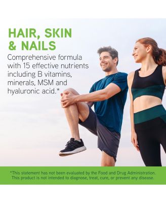 DaVinci Labs Hair, Skin & Nails - Dietary Supplement to Support Smooth, Healthy Skin, Strong Nails and Hair Health - With Vitamin C and D3, Minerals, Biotin, Zinc and More - Gluten-Free