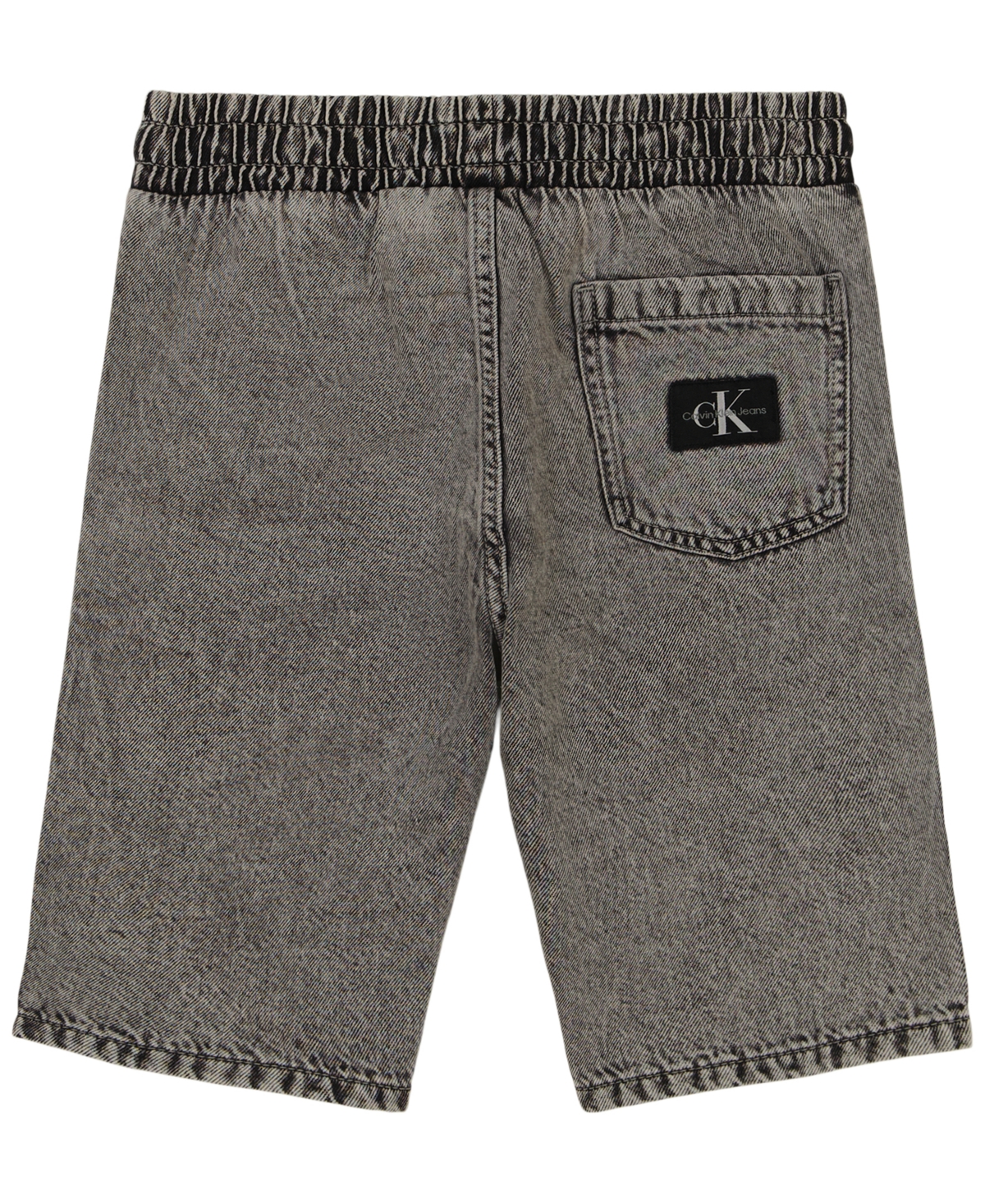 Shop Calvin Klein Big Boys Easy Denim Shorts In Gray Denim