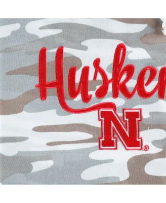 Women's Camo Nebraska Huskers San Pablo Pullover Hoodie