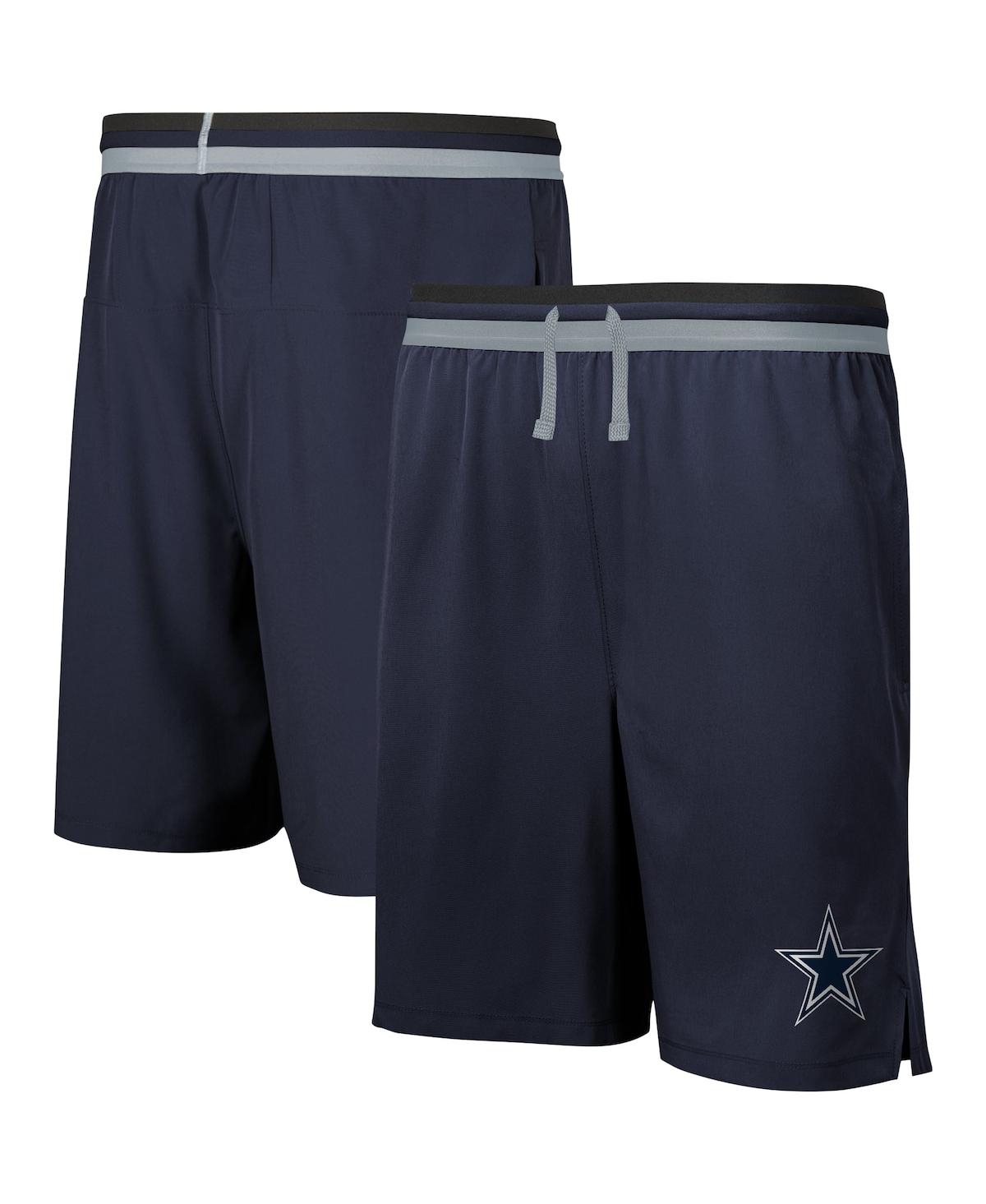 Shop Outerstuff Men's Navy Dallas Cowboys Cool Down Shorts
