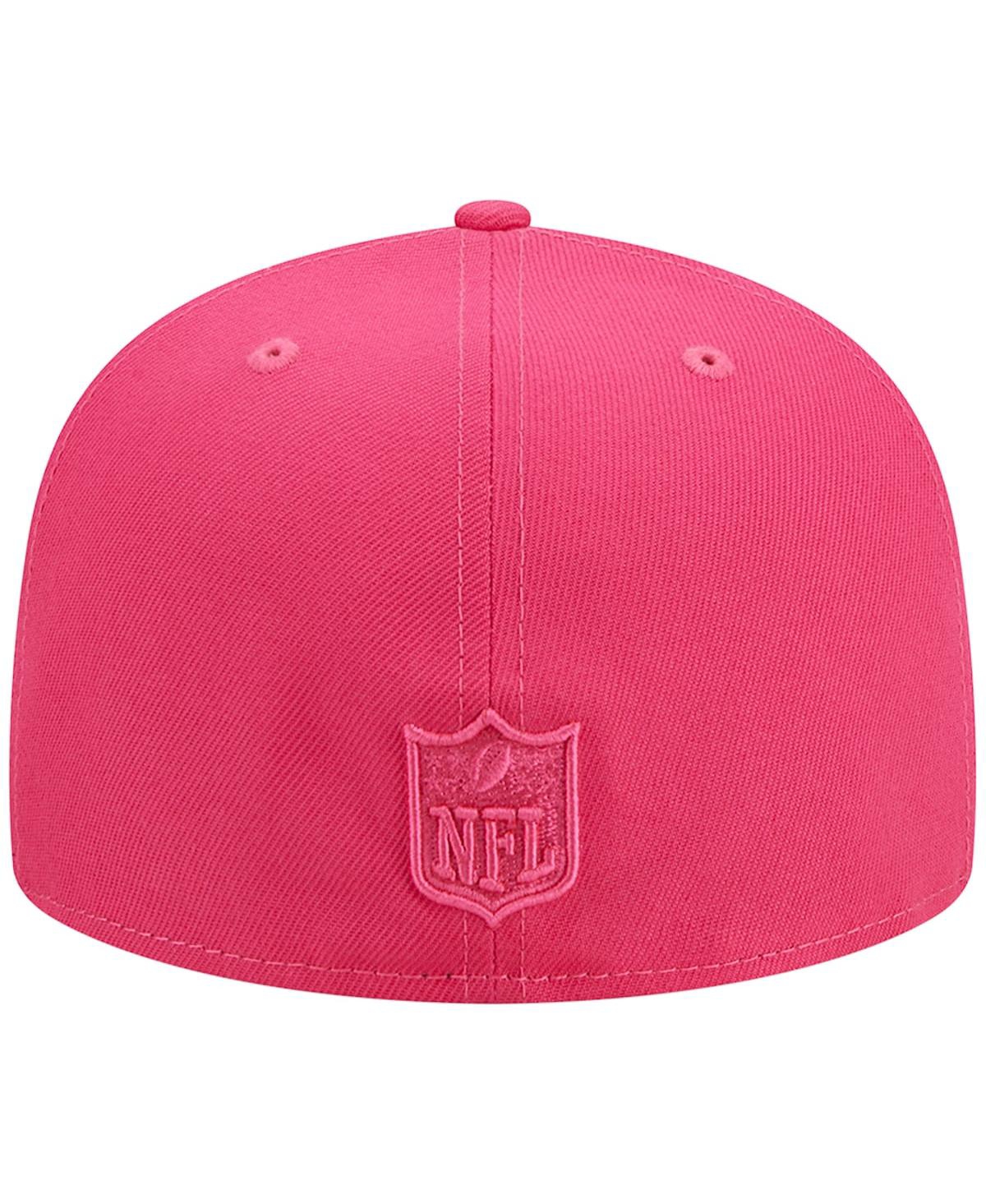 Shop New Era Men's  Pink New York Giants Color Pack 59fifty Fitted Hat