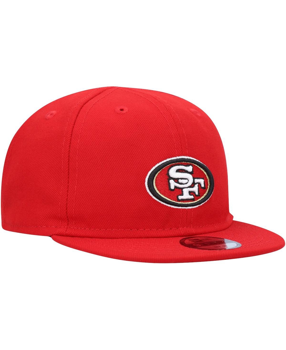 New Era Infant Boys And Girls  Scarlet San Francisco 49ers My 1st 9fifty Snapback Hat In Scarlet