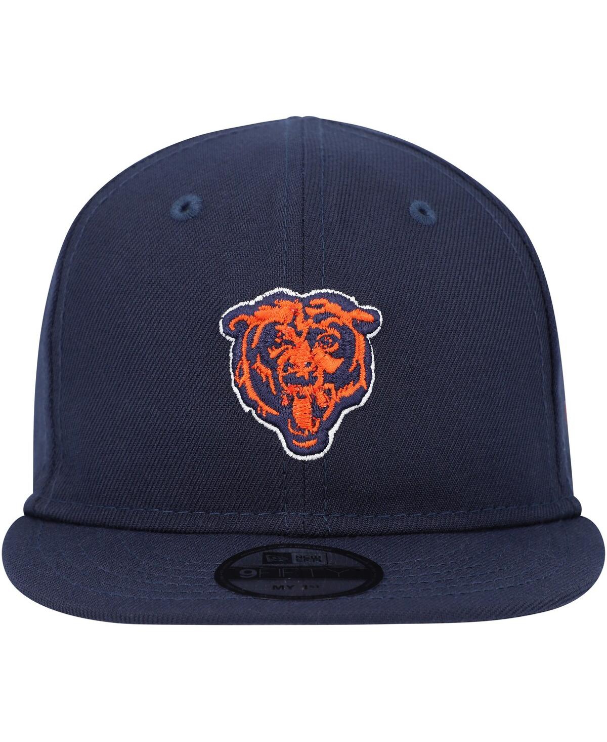 New Era Infant Boys And Girls  Navy Chicago Bears Alternate Logo My 1st 9fifty Snapback Hat In Navy