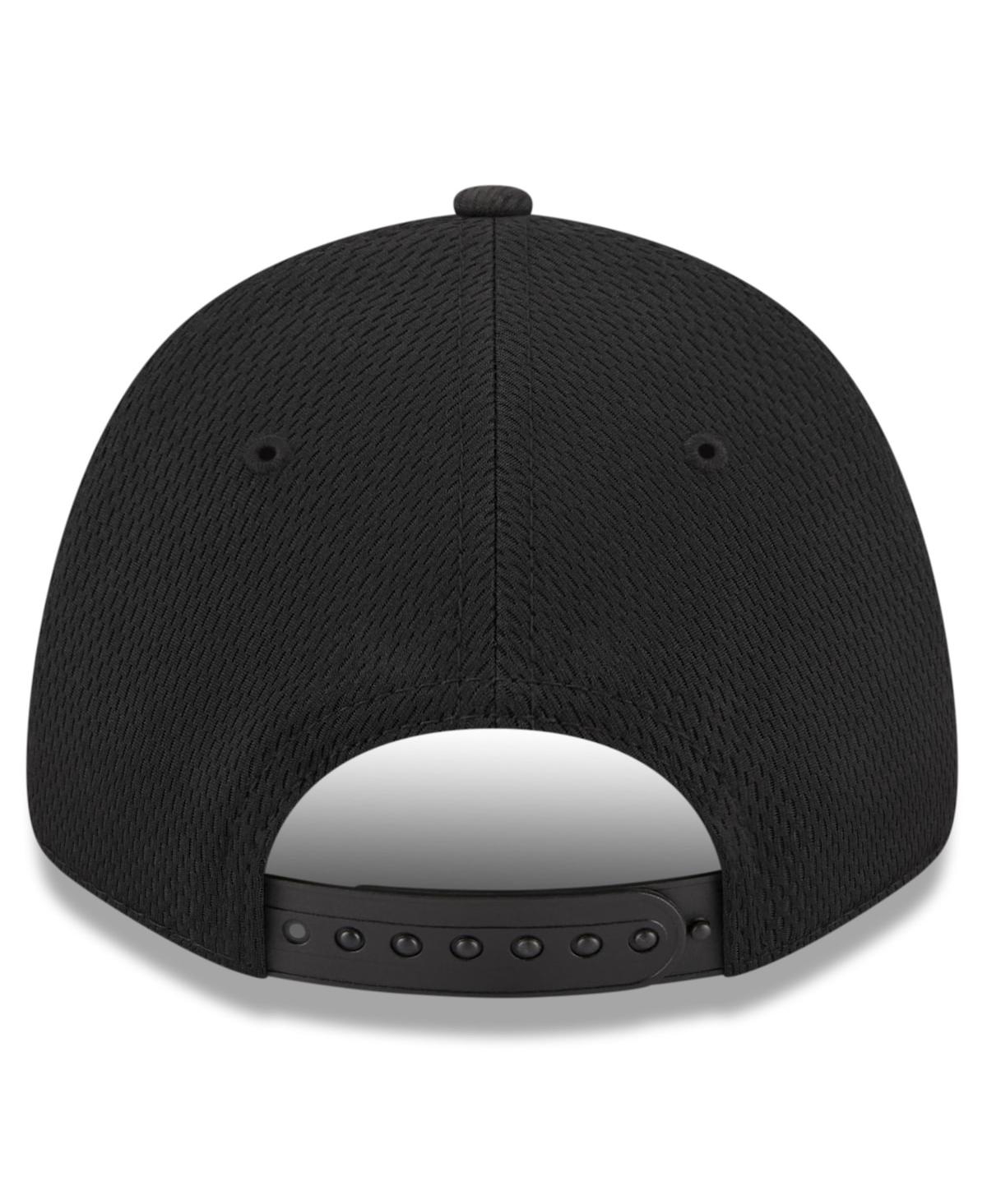 New Era Youth Boys And Girls  Black New Orleans Saints Main B-dub 9forty Adjustable Hat In Black