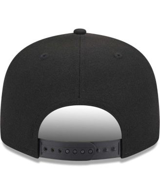 Men's Black Pittsburgh Steelers Main Script 9FIFTY Snapback Hat