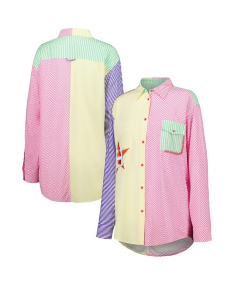 Женская рубашка Terez Houston Astros Button-Up
