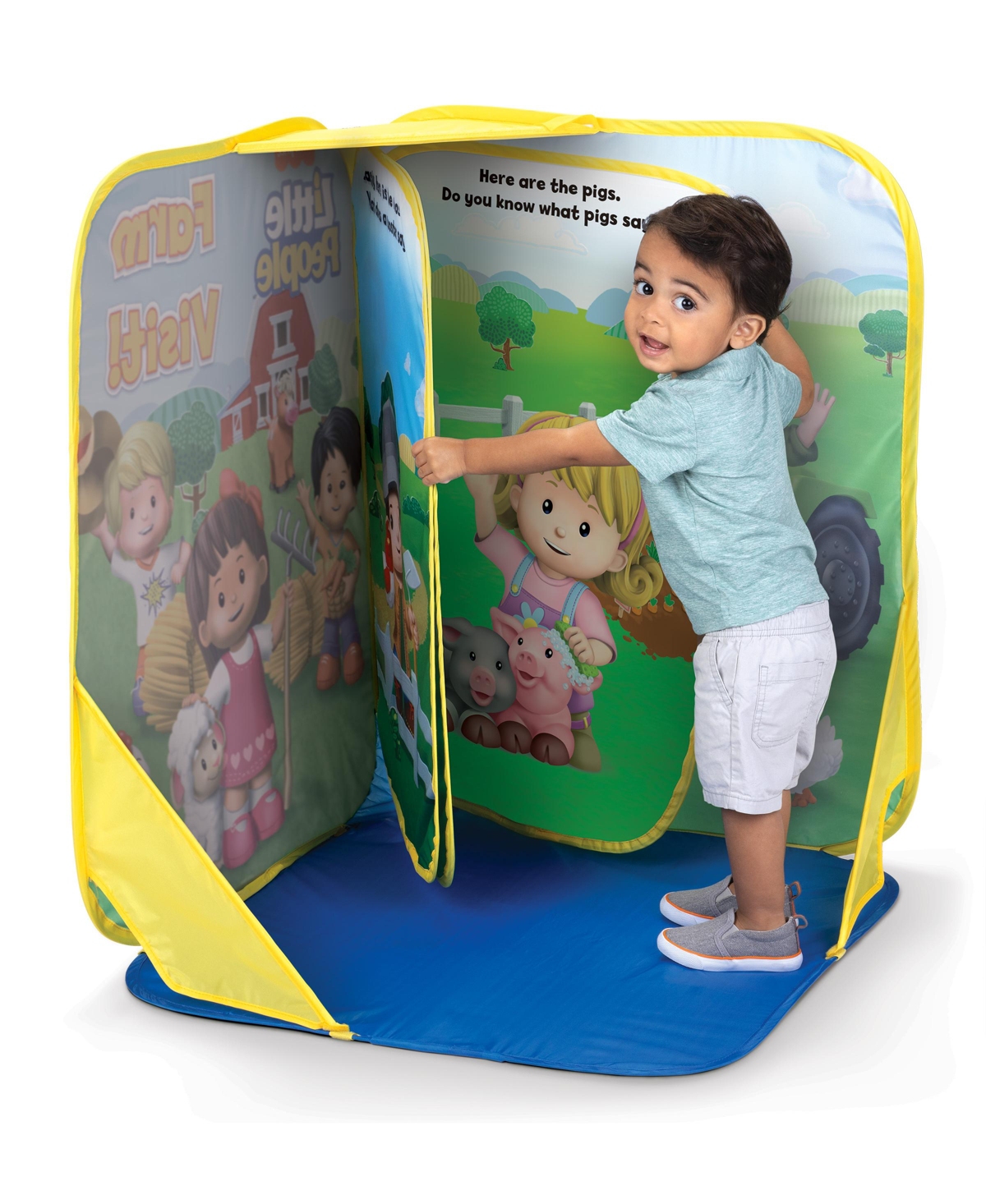 Shop Disney Fisher-price Story Book Tent In Multicolor