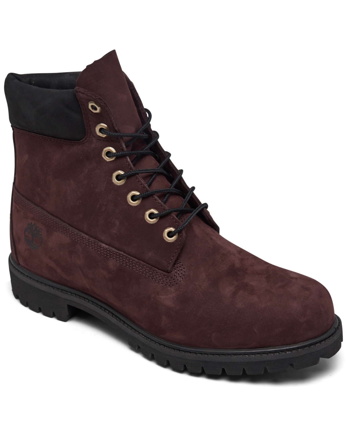 Timberland Men's 6" Classic Treadlight Water-resistant Boots From Finish Line In Burgundy