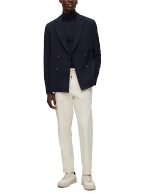 Hugo Boss Men's Double-Breasted Slim-Fit Jacket - Macy's