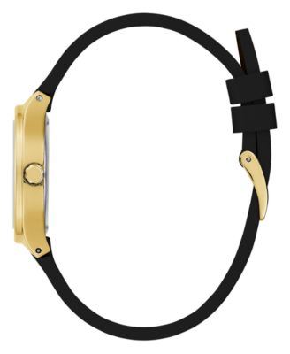 Women's Analog Black Silicone Watch 32mm