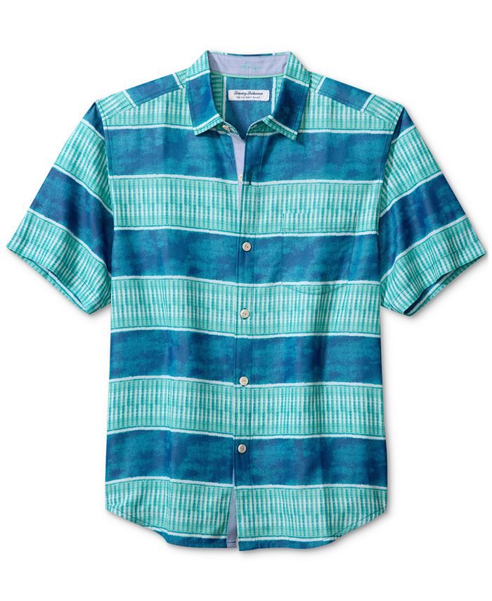 Tommy Bahama Men's Coconut Point Rivera Stripe Shirt - Macy's