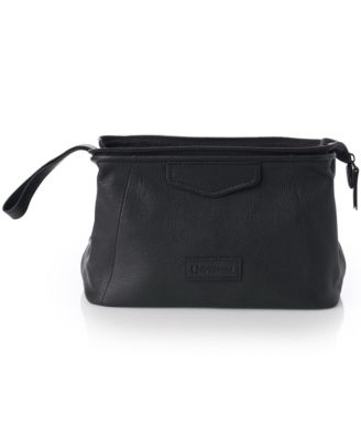 Lauter Toiletry Bag Genuine Leather Shaving Kit Dop Kit Travel Case