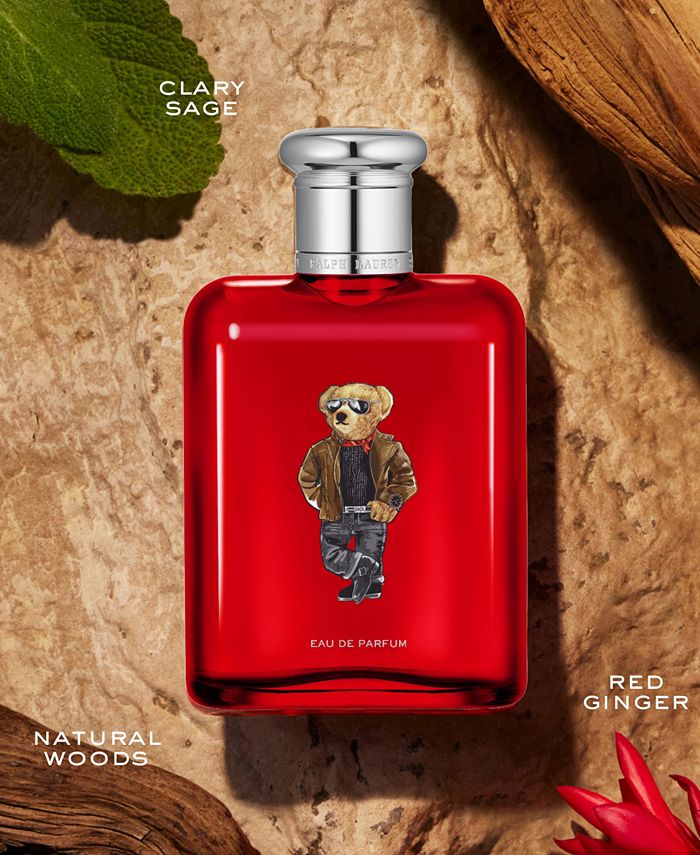 Ralph Lauren Men's Polo Red Eau de Parfum Limited Bear Edition Spray, 4.2 oz. Macy's