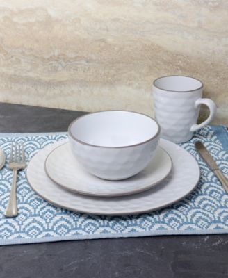 Medici Pearl 16 Pc. Dinnerware Set, Service for 4