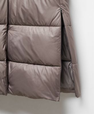 MANGO Women's Quilted Cross Jacket