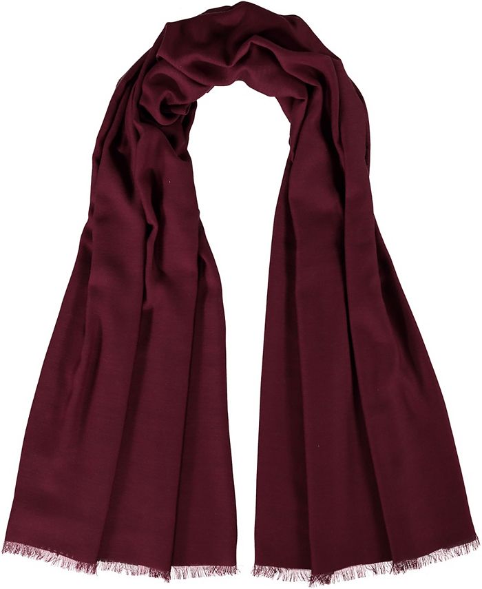 V. Fraas Men s Solid Wool Scarf Macy s