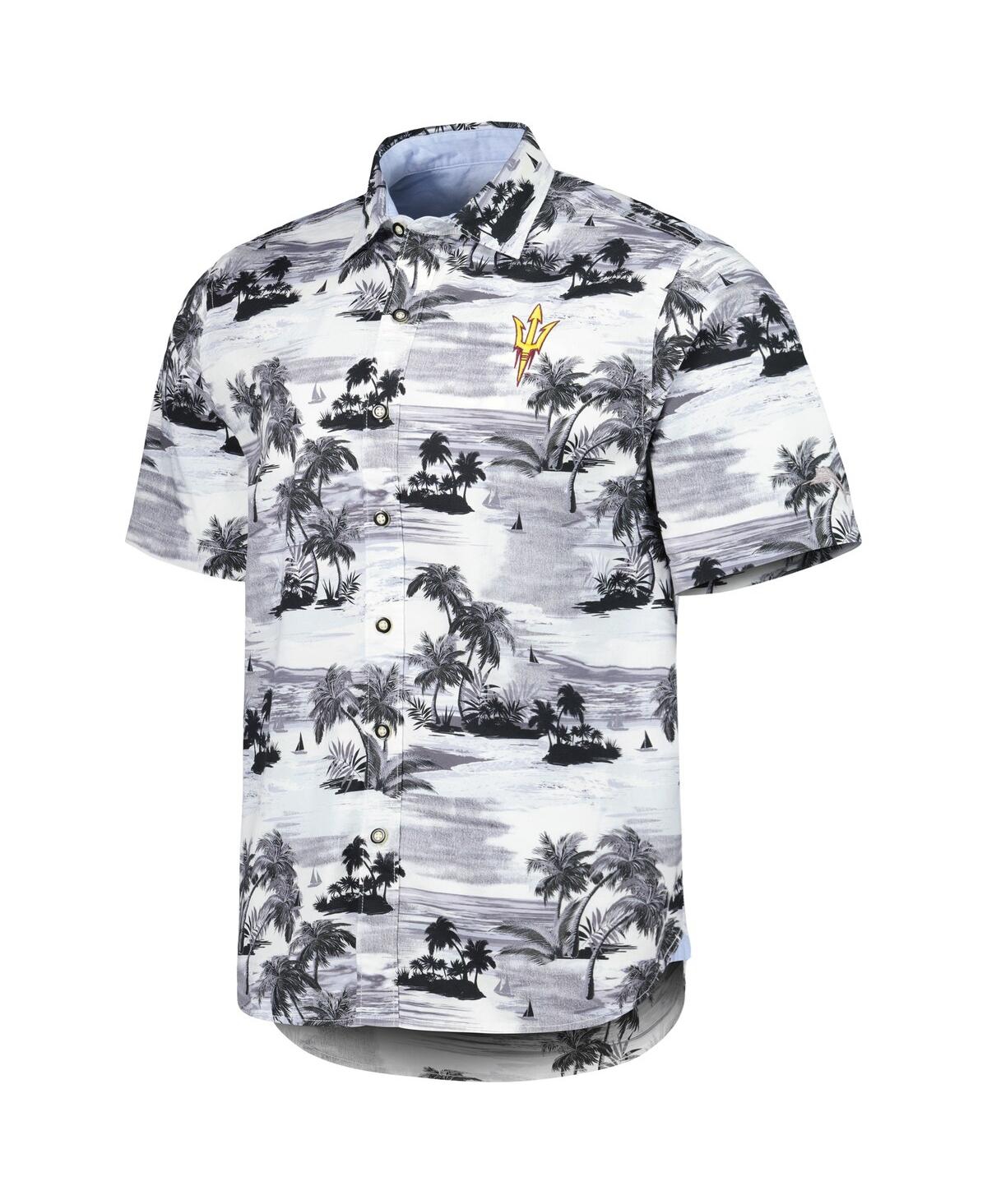 Shop Tommy Bahama Men's  Black Arizona State Sun Devils Tropical Horizons Button-up Shirt