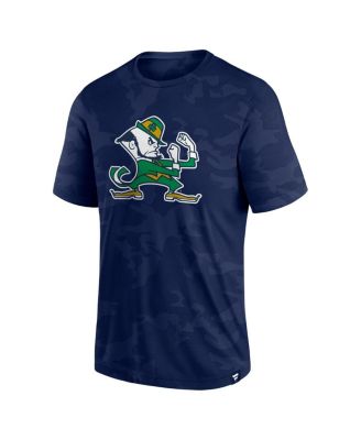 Men's Navy Notre Dame Fighting Irish Camo Logo T-shirt