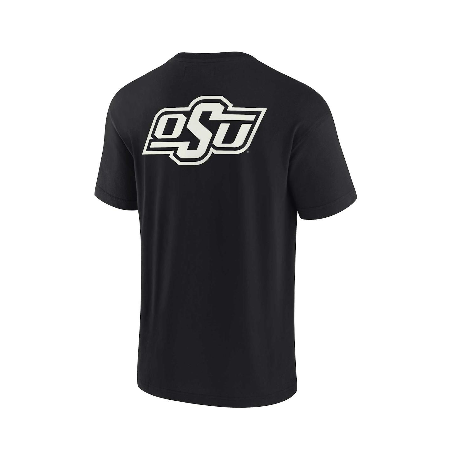 Футболка Fanatics Signature Black Oklahoma State Cowboys Super Soft Short Sleeve — фото 3