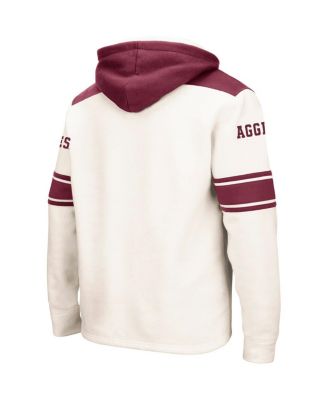 Men's Texas A&M Aggies 2.0 Lace-Up Logo Pullover Hoodie