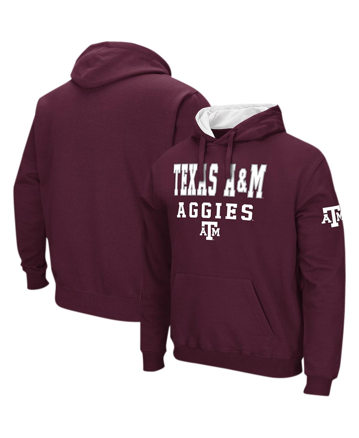 Colosseum Men's  Maroon Texas A&m Aggies Sunrise Pullover Hoodie