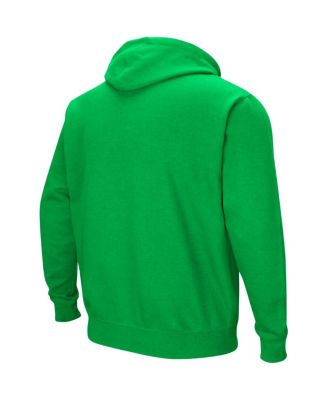 Men's Green Notre Dame Fighting Irish Sunrise Pullover Hoodie