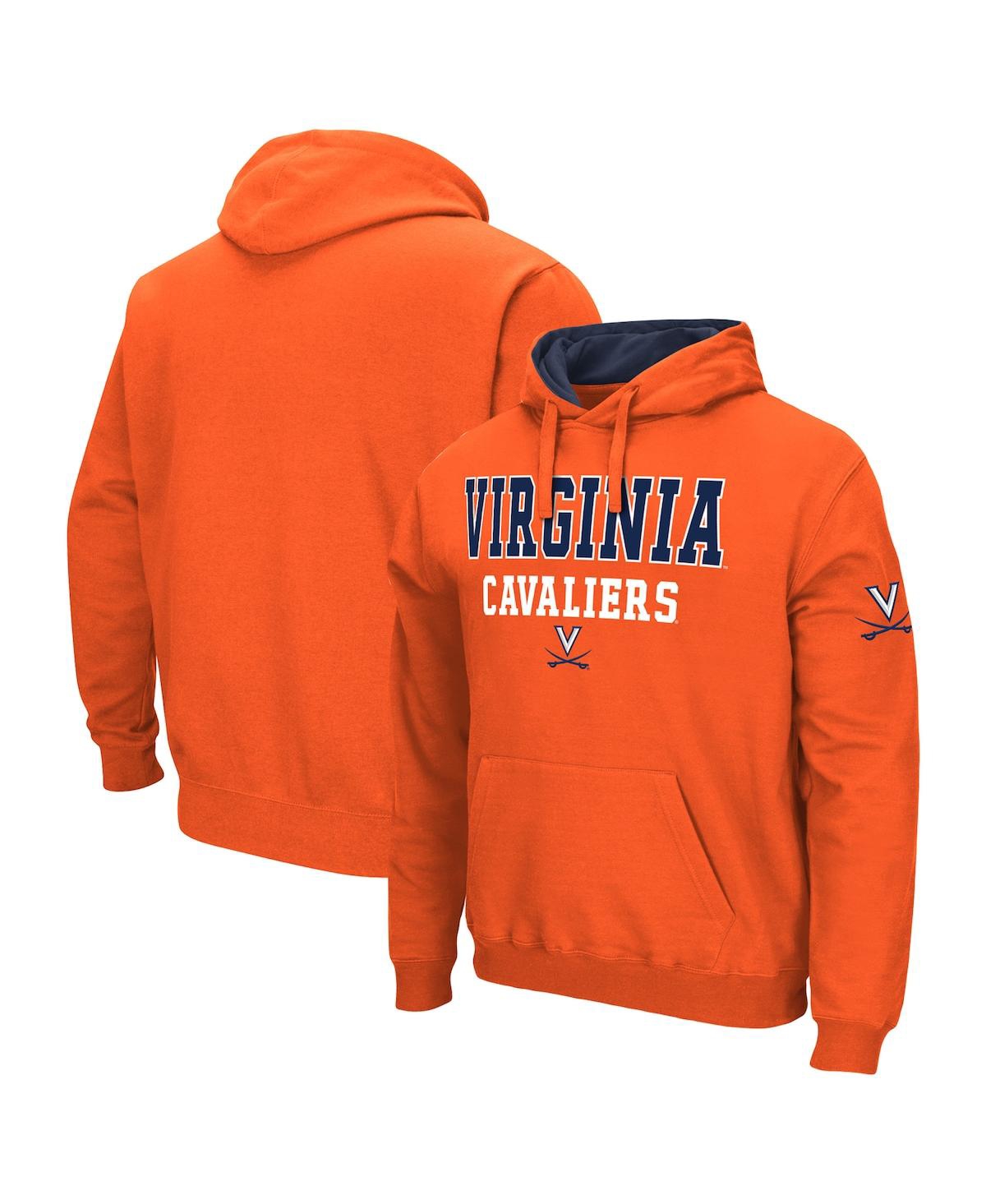 Shop Colosseum Men's  Orange Virginia Cavaliers Sunrise Pullover Hoodie