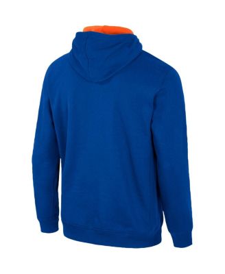 Men's Royal Boise State Broncos Half-Zip Hoodie