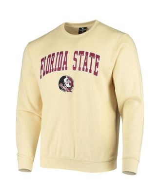 Men's Florida State Seminoles Arch & Logo Tackle Twill Pullover Sweatshirt