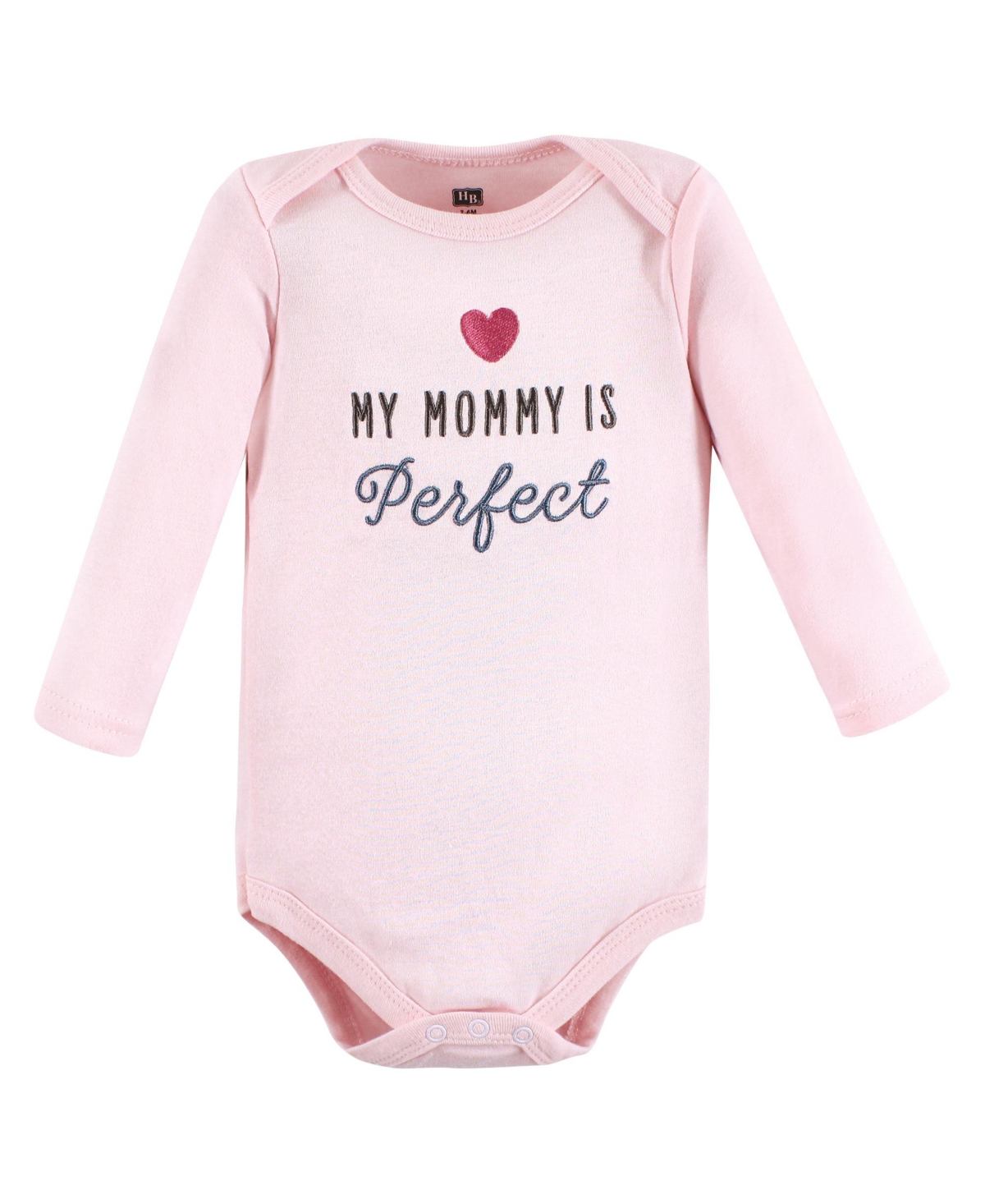 Hudson Baby Baby Girls Cotton Long-Sleeve Bodysuits, 5-Pack - Perfect mommy