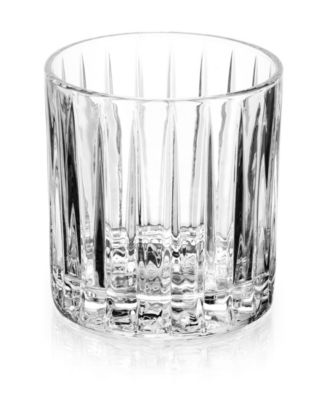 Parallels Double Old-Fashioned Glasses, Set of 6