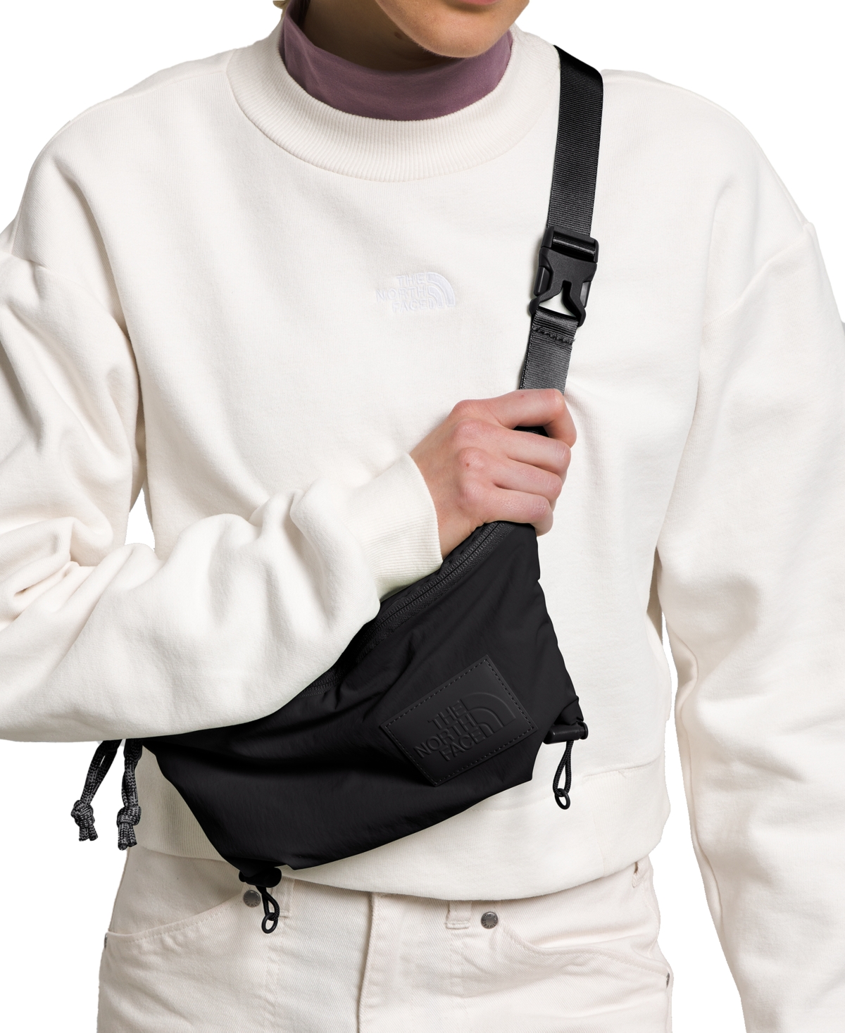The North Face Never Stop Exploring Fanny Pack In Black In Tnf Black