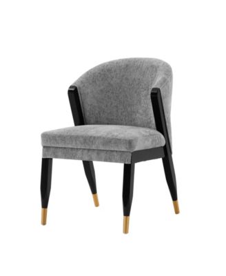Ola 21.46" Wide Chenille Upholstered Dining Chair