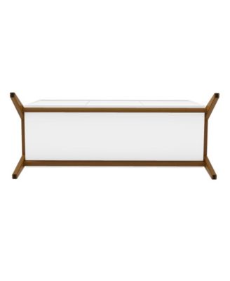 Gales 48.50" Medium Density Fiberboard 4-Shelf Sideboard