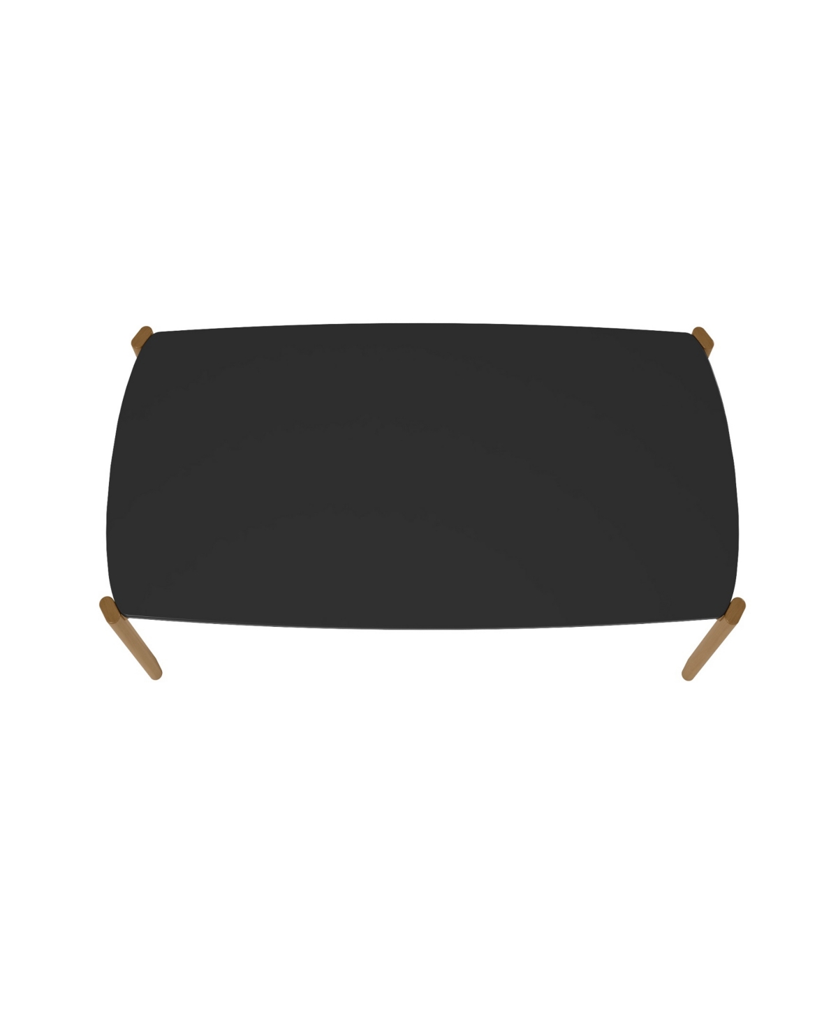 Manhattan Comfort Gales Medium Density Fiberboard Rectangular Dining Table