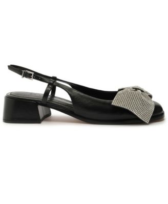 Women's Dorothy Bow Block Heel Pumps