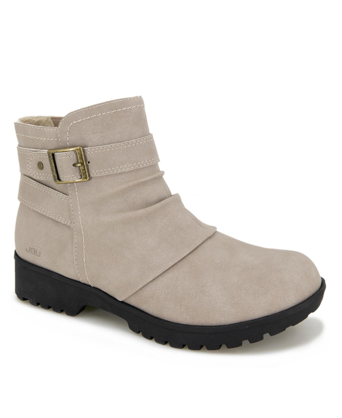 Jbu Women's Betsy Water Resistant Ankle Bootie In Taupe
