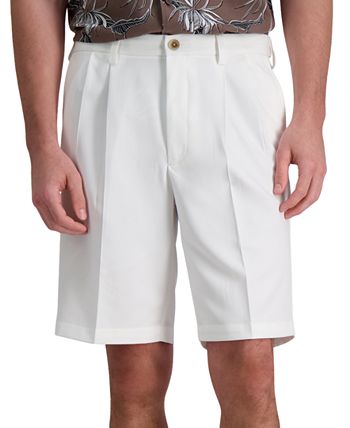 Haggar cool 18 pro shop classic fit pleated shorts