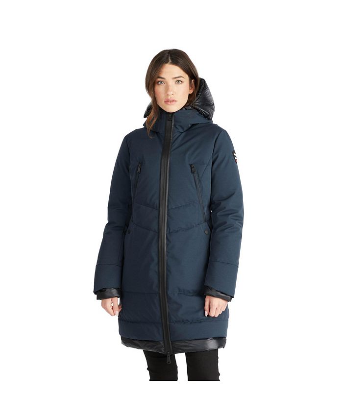 Pajar Women's Rimi Mid Length Parka with Fixed Hood Macy's