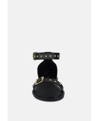 ROSEMARY Buckle Straps Women Flat Sandals