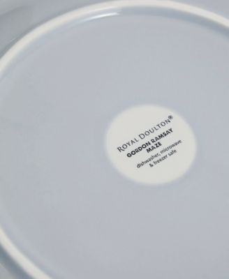 Gordon Ramsay Maze Dinner Plate, Set of 4, Service for 4