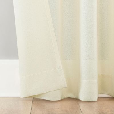 Hathaway Twist Tab Semi-Sheer Tab Top Curtain Panel