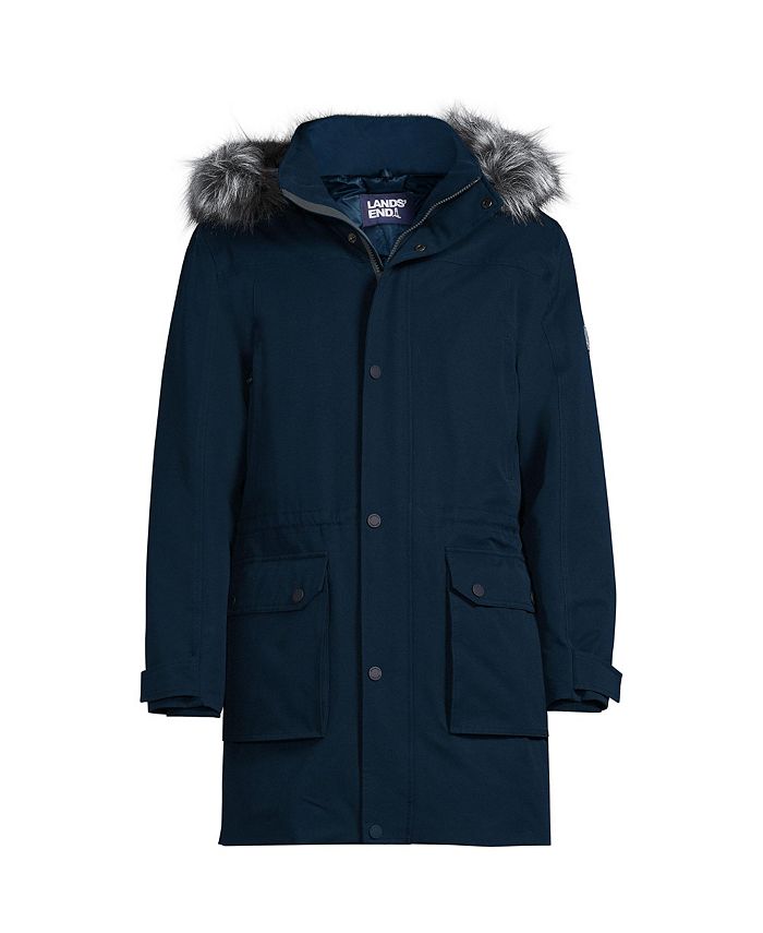 Lands' End Men's Tall Expedition Waterproof Winter Down Parka Macy's