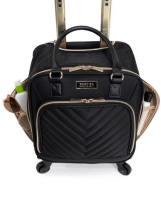 Chelsea Softside Chevron 2pc Carry-On Underseater Luggage + Matching 15" Laptop Backpack Set